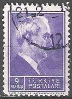 Türkiye 1942 Michel 1144 O Cote (2009) 0.15 Euro Ismet Inönü Cachet Rond - Gebraucht