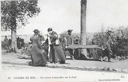 GUERRE De 1914 - Nos Prêtres Brancardiers Sur Le Front Infirmiers Brancard Soldats Militaires - Guerra 1914-18
