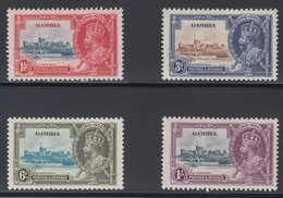 GAMBIA 1935 SILVER JUBILEE  SG 143/146 MNH CV £40 - Gambie (...-1964)