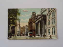 Delcampe - Montreal. - Post Office And Bank Of Montreal. - Montreal