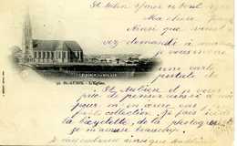 Delcampe - 14 - SAINT AUBIN - L'Eglise - 1900 - Saint Aubin