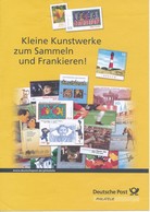 BRD / Bund Frankfurt Deutsche Post AG Philatelie DP-Umschlag 2007 Deutsche Briefmarken - Kleine Kunstwerke Zum Sammeln . - Poste