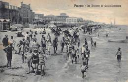 010221 "PESCARA - LA RIVIERA DI CASTELLAMARE" ANIMATA. CART  SPED 1931 - Pescara