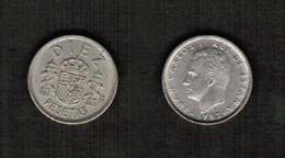 SPAIN  10 PESETAS 1983 (KM # 827) #6067 - 10 Pesetas