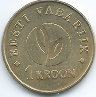 Estonia - 2008 - 1 Kroon - 90th Anniversary Of Independence - KM44 - Estland