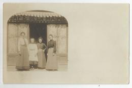 Carte Photo Devanture Café De La Mairie Animé Femmes - To Identify