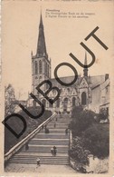 Postkaart-Carte Postale ALSEMBERG De Hertogelijke Kerk En De Trappen  (G948) - Beersel