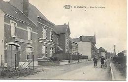 CPA / AK / PK   -  BLANDAIN   Rue De La Gare - Tournai