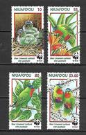 Niuafo'ou 1998 Birds - Parrots - Blue Crowned Lory WWF MNH (Τ0118) - Pappagalli & Tropicali