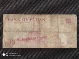 10 Dinars (ten Sudanese Dinars) - Soudan