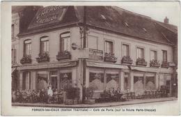 Delcampe - 76     Forges Les Eaux  Route Paris-dieppe  Cafe De Dieppe - Forges Les Eaux