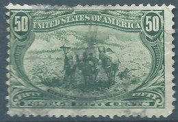 Stati Uniti D'america,United States,U.S.A,1898 Trans-Mississippi Exposition Issue,50C Green Used,Value:€200,00 - Oblitérés