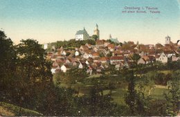 CRONBERG I TAUNUS ( Allemagne  ) - Mit Altem Schloss , Talseite . - Kronberg