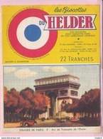 Buvard Biscottes HELDER Arc De Triomphe 19 - Biscottes