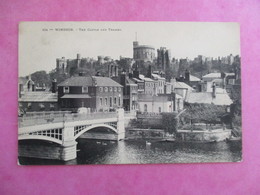 CPA ROYAUME UNI WINDSOR THE CASTLE AND THAMES - Windsor