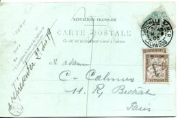 N°71106 -cachet Manuel Trouville Sur Mer -1905-  Taxe - - Bolli Manuali
