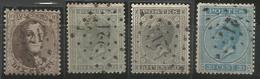 BELGIQUE - Oblitération(s) LP221 LODELINSART - Postmarks - Points