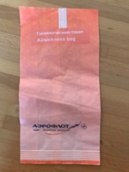 AEROFLOT AIR SICKNESS BAG - Cancelleria