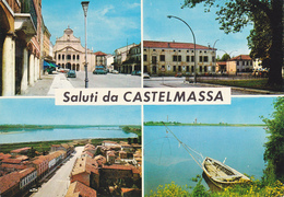 Cartolina - Vedute, Castelmassa, Rovigo. - Rovigo