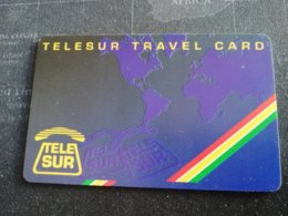 SURINAME  TELESUR TRAVEL CARD  21 Units Thick Card Mint / (RRR)  1e Issue  PREPAID CARD           ** 1404** - Surinam