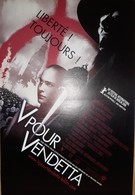 Affiche V Pour Vendetta 2006 Moore Lloyd James McTeigue - Affiches & Offsets