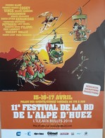 Affiche Disney Festival BD L'Alpe D'Huez 2016 - Affiches & Offsets