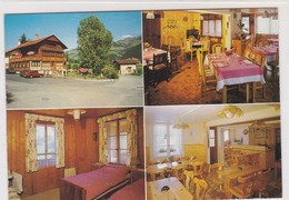 Les Sciernes D'Albeuve. Auberge Des Préalpes. 4 Vues. Format 10 X 15 - Albeuve