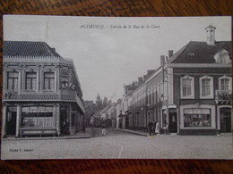 62 - AUDRUICQ - Entrée De La Rue De La Gare. (Commerces) - Audruicq