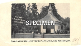 Bidprentje Kapel Van OLV Van Banneux Te Dentergm - Dentergem