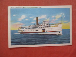 Steamer  Nantucket       .  Ref 3990 - Nantucket