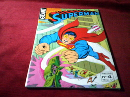 SUPERMAN  GEANT  N° 4    ( 1979   )   L'ORDINATEUR VERT - Superman