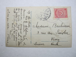 1923, Ansichtskarte In Die Schweiz - Storia Postale