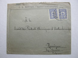 1904 , Brief Nach Belgien - Lettres & Documents