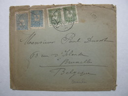 Brief Aus DAMASKUS Nach Belgien - Storia Postale