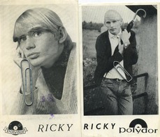 Heist Op Den Berg :   RICKY  (  2  Items ,  Zie Scans )    Platen Polydor - Aalter