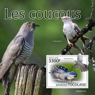 Togo. 2020 Cuckoos. (0121b)  OFFICIAL ISSUE - Koekoeken En Toerako's