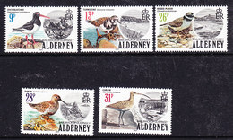 Alderney 1984 Birds 5v ** Mnh (47113A) - Alderney