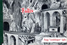 Catalogue FALLER 1959 Brochure Bygg Landskapet Själv - Non Classés