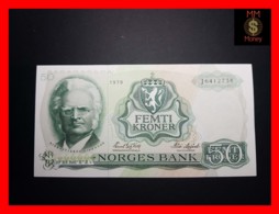 NORWAY 50 Kroner 1979  P. 37 D  AU \ UNC - Norvège