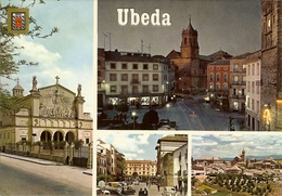 CP De UBEDA " Templo De Cristo Rey , Plaza Del General Saro , Calle Quelpo De Liano , Vista Parcial " - Jaén