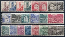 ANDORRA  FR.      Nº  100 / 118     Charnela - AN14 - Unused Stamps