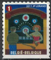 Belgique 2011 Used Parc D'Attractions Foire Fête Foraine Stand De Tir - Unused Stamps