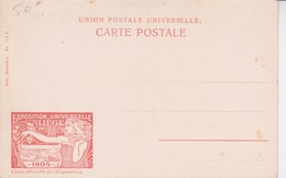 BELGIQUE - LIEGE - EXPOSITION 1905 - PONT DE FRAGNEE - CARTE OFFICIELLE DE L'EXPO - Liège