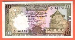 SRI LANKA  Billet  10 Rupees  01 01 1985  Pick 92 - Sri Lanka