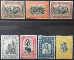 PORTUGAL N° 500 à 506 COTE 107,30 € NEUFS * MH ENSEMBLE DE 7 VALEURS TRICENTENAIRE DE L'INDEPENDANCE - Unused Stamps