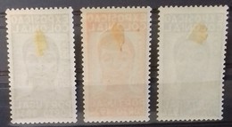 PORTUGAL N° 572 à 574 COTE 65 € NEUFS * MH EXPOSITION COLONIALE DE PORTO (léger Pli Au N° 573) - Ongebruikt