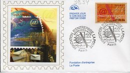 France 3934 Fdc Internet, Courrier électronique, Entreprise - Poste