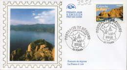 France 3951 Fdc Calanche De Piana, Corse - Inseln