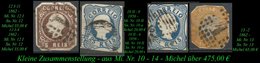Kleines Lot Aus Mi. Nr. 10 - 14 - Michel über 475,00 € - Used Stamps