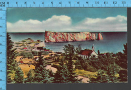 Percé  Quebec - Rocher Vue Du Mont Saite-Anne - Pub. Henderson - Postcard Carte Postale - Percé